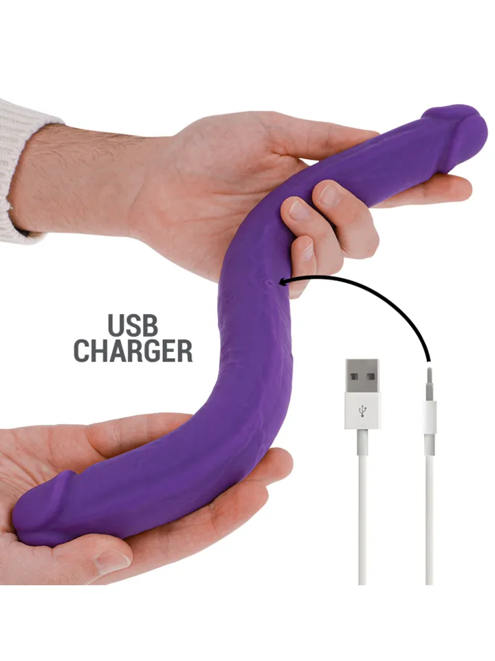 Gunter Dildo Double Vibrator Remote Control - Vibrating dualdildo 3