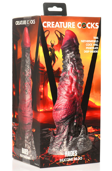 Hades Silikon Dildo Medium 20,8 cm - Drachen-Dildo 5