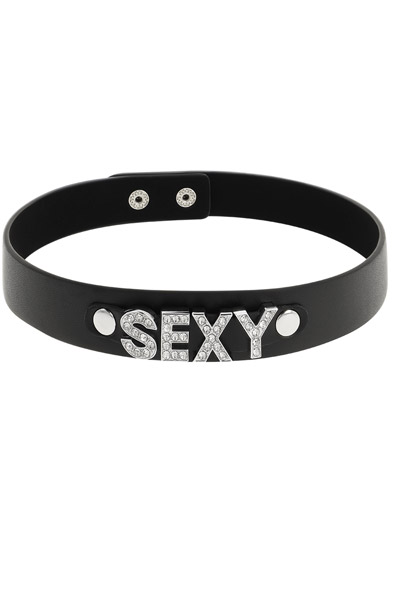Hand Crafted Choker Vegan Leather Sexy - BDSM Choker 2