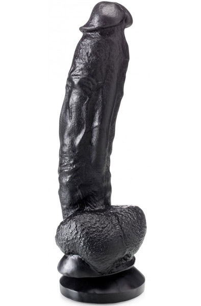 HardToys Thierry Dildo Black 24,5 cm - Anal dildo 2