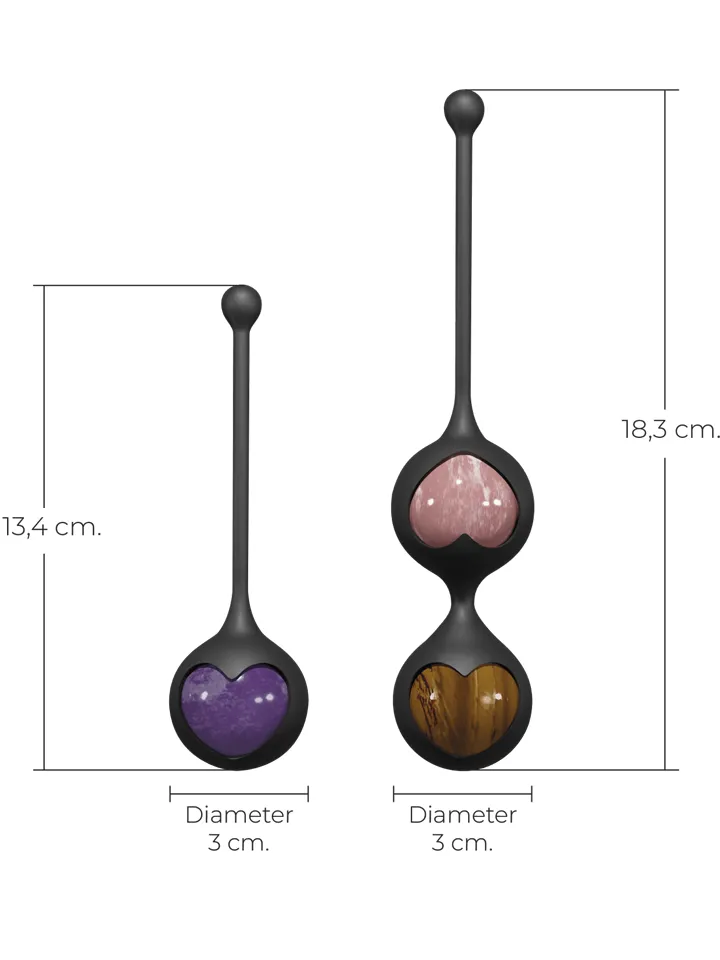 Harmony Stones Kegel Balls - Knipballs & Geisha balls 3