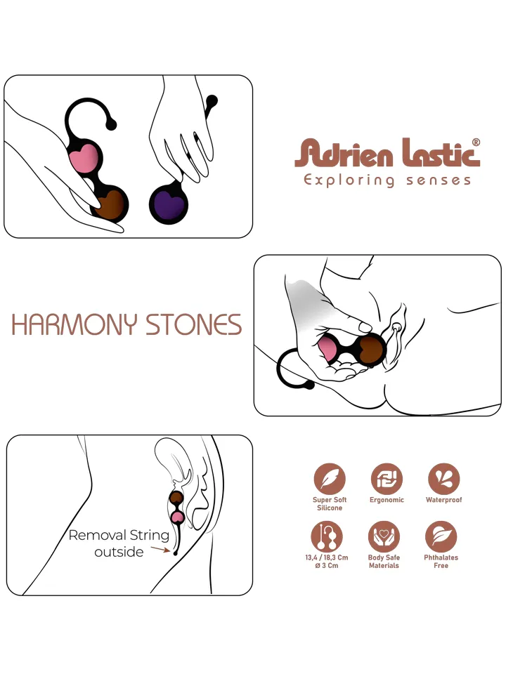 Harmony Stones Kegel Balls - Knipballs & Geisha balls 4