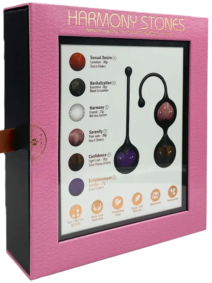 Harmony Stones Kegel Balls - Knipballs & Geisha balls 8