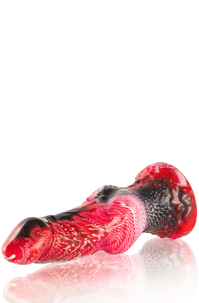 Helios Dildo With Testicles Heat & Ecstasy 22 cm - Drachen-Dildo 4