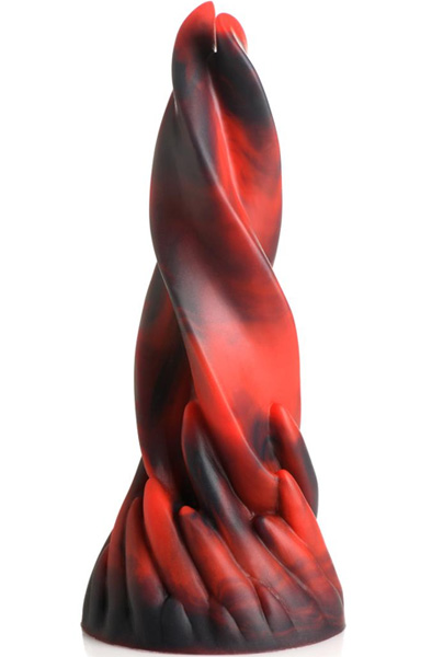 Hell Kiss Twisted Tongues Dildo 18,8 cm - Drachen-Dildo 1