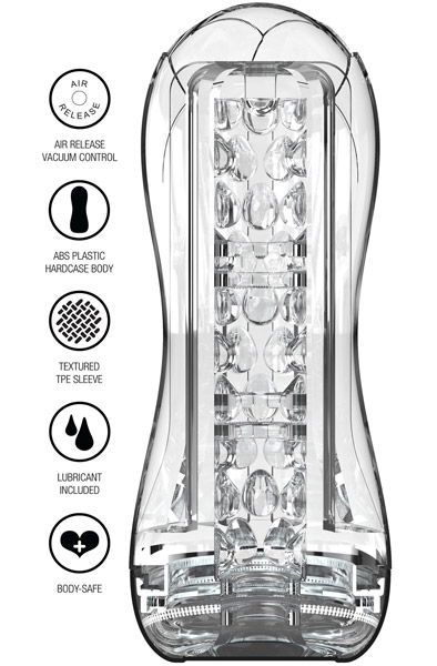 Hero Big Clear Blast Vacuum Stroker - Stroker 2