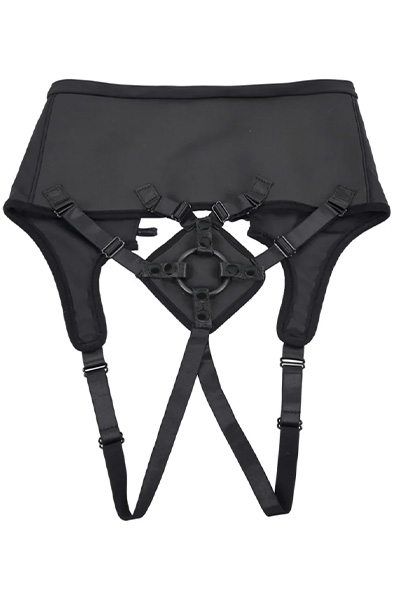 High Waisted Corset Strap On - Strap-on harness 1