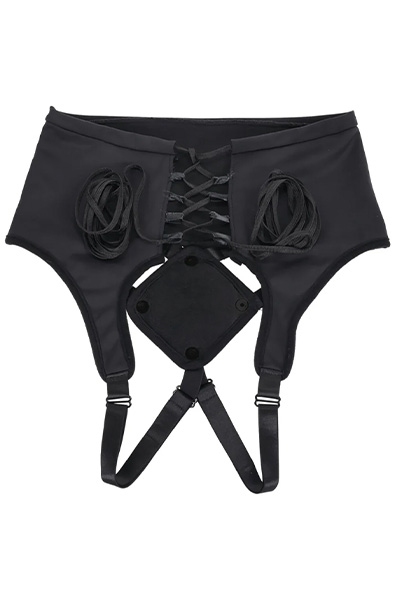 High Waisted Corset Strap On - Strap-on harness 2