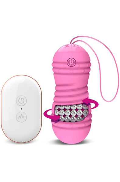 Hiibo Balls Vibrating & Rotating Egg Pink - Vibrierendes Ei 1