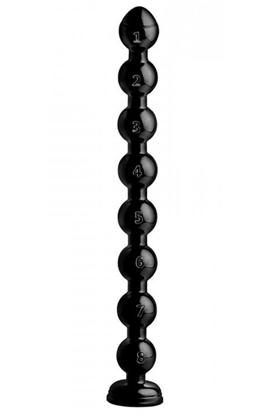 Hosed Beaded Thick Anal Snake 48 cm - Extra dicke Anal-Perlen 1