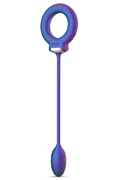 Hueman Cockring With Anal Ball - Analplug mit Penisring 6