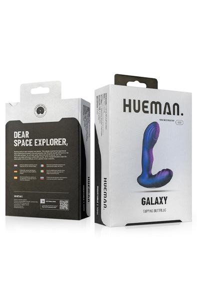 Hueman Tapping Butt Plug - Prostata-Vibrator 8