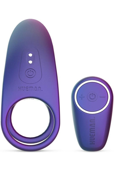 Hueman Vibrating Cock Ring - Vibrierender Penisring 5