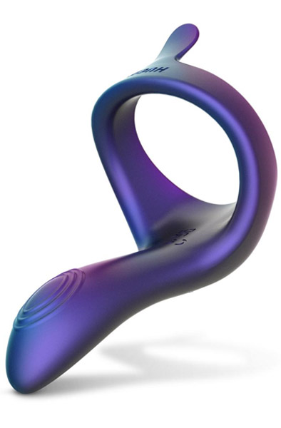 Hueman Vibrating Strap-on Cockring - Vibrierende Penisringe 2