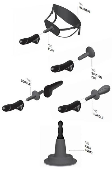 HUNG System Trombone HT10 - Anal-Dildo 2