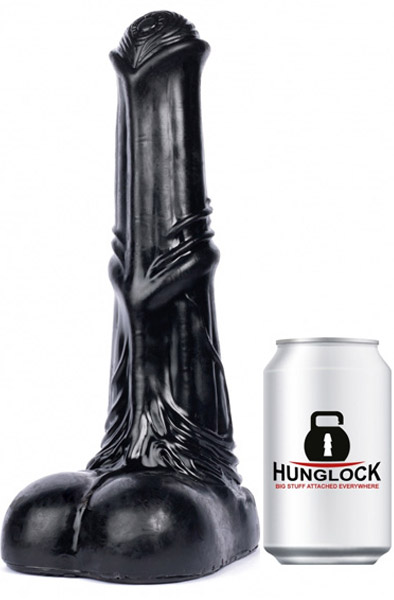 Hunglock Mini Jumpy Dildo 25 cm - Extra dicker Anal-Dildo 1