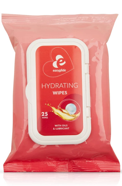 Hydrating Wipes With Lubricant & Oils 25-pack - Intimtücher 1