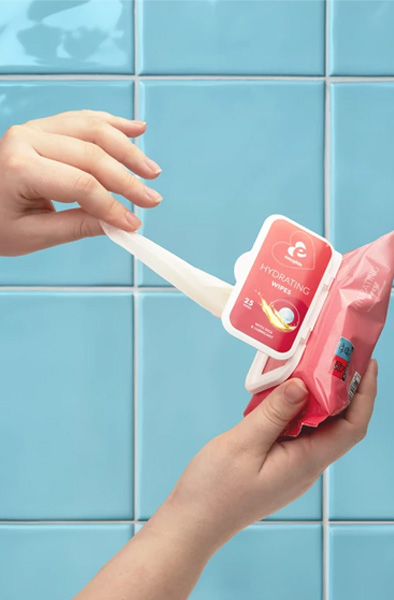 Hydrating Wipes With Lubricant & Oils 25-pack - Intimtücher 3