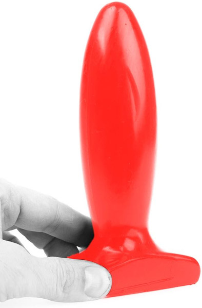 I Love Butt Slim Plug Red Large 17cm - Extra dicker Analplug 1