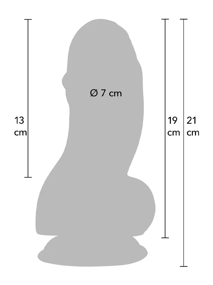 Inferno Fat Boys Dildo 19 cm - XL dildo 4 [full]