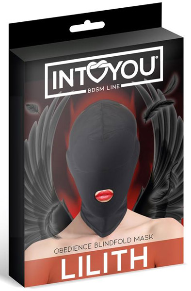 IntoYou Lilith Obedience Blindfold Mask - BDSM mask 2