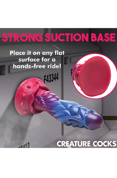 Intruder Alien Silicone Dildo 23 cm - Monster-Dildo 4