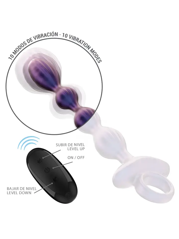 Jackie Vibrating Anal Plug Remote Control - Vibrating anal plug 4