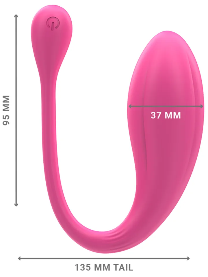 Janice U Vibrator Double Stimulation Remote - Vibrating egg 4