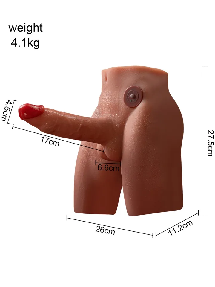 Jason Thrusting Dildo 17 cm - Sex doll 3