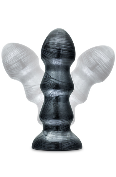 Jet Black Jack Carbon Metallic Black - Extra dicker Analplug 2