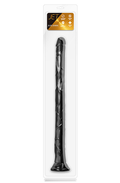 Jet Black Mamba Dildo Black 49,5 cm - Extra langer Anal-Dildo 2