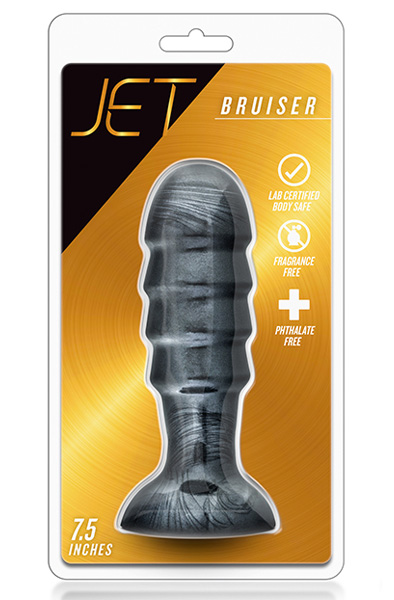 Jet Bruiser Carbon Metallic 19 cm - Extra dicker Analplug 3
