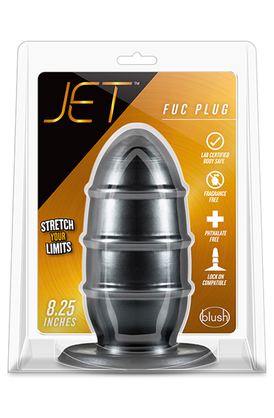 Jet Fuc Plug Black 21 cm - Extra dicker Analplug 2