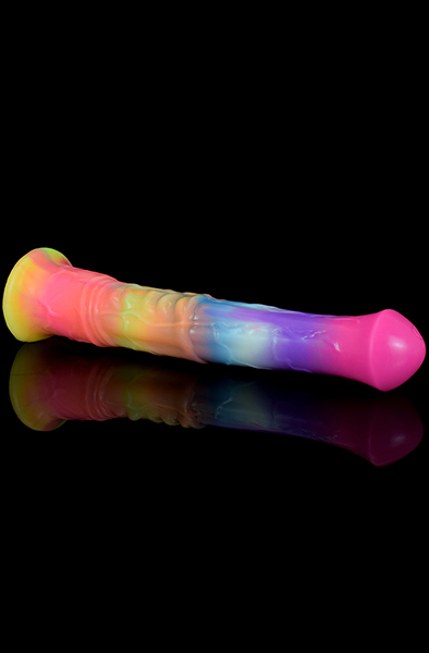 Jolly Star Glow-in-The-Dark Dildo 29,5 cm - Drachen-Dildo 8