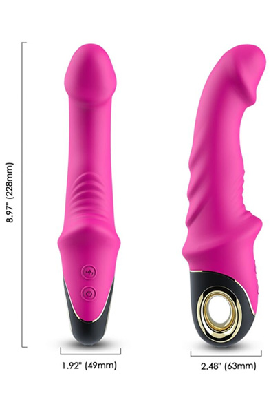Joyblade Vibrator Rotator Dildo 22,5 cm - Vibrierender Dildo 2