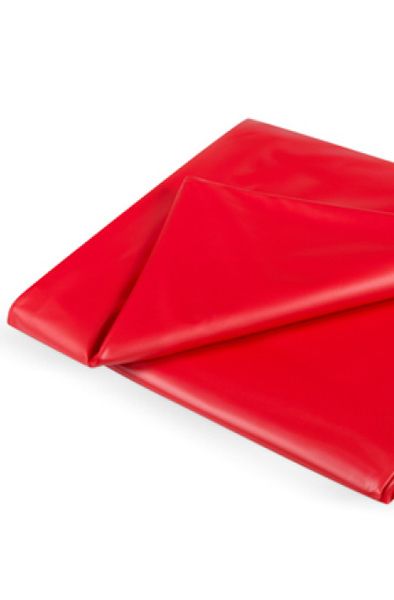 Joydivision Vinyl Bedsheet Red 180 x 260 cm - Vinyl sheets 1