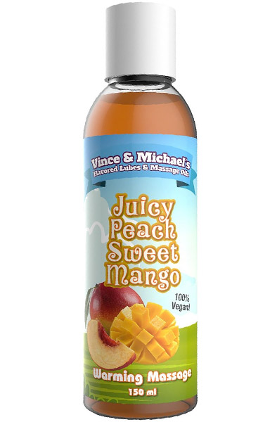 Juicy Peach Sweet Mango Warming Massage 150ml - Massageöl 1