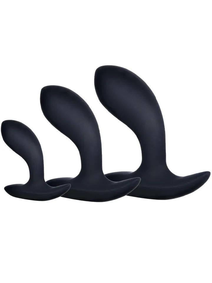 Kick Up Silicone Anal Training Kit - Anal plug set 1