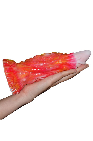 Kiggy Monster Dildo Flame 19,5 cm - Drachen-Dildo 2