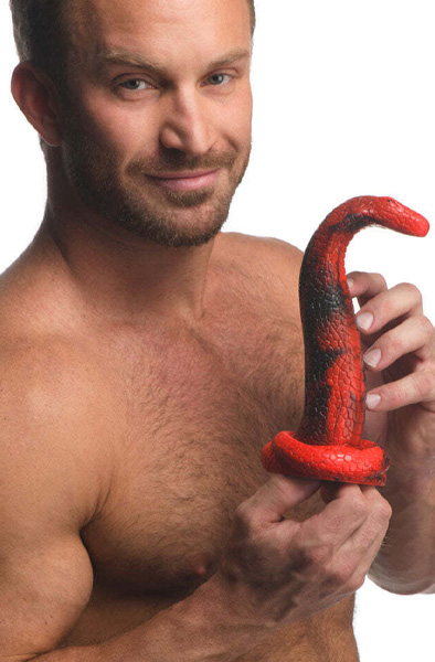 King Cobra Silicone Dildo 21 cm - Monster-Dildo 4