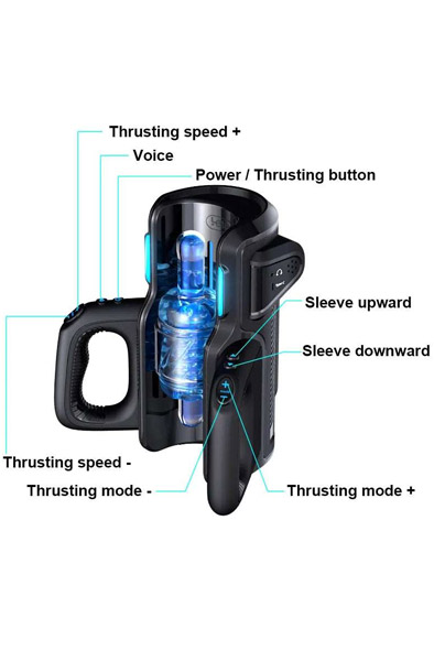 King Pro Fully Automatic Sucking Masturbator - Automatic masturbator 2