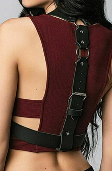 KinkHarness Xenia Harness Black - Bondage sele 2