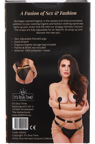 Kinky Diva Luxury Chain Belt - Bondage chain 4