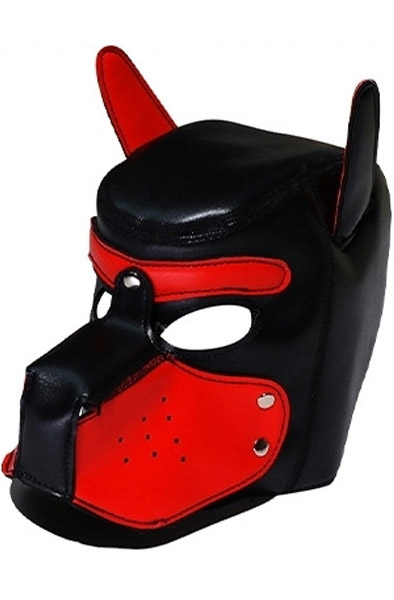 Kinky Puppy Balaclava Red - BDSM Maske 1