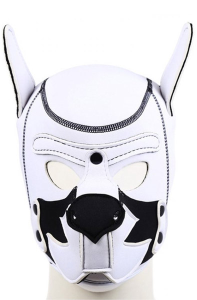 Kinky Puppy Foxhound Bondage Hood - BDSM mask 2