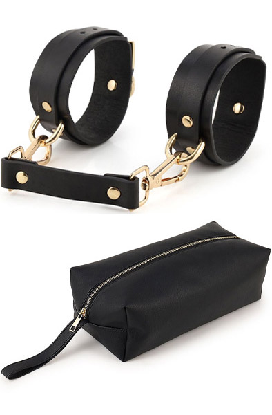 Kiotos BDSM Fancy Kit Black - Bondage kit 8