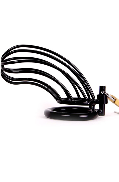 Kiotos Bird Cage Chastity Cage Black - Chastity cage 1