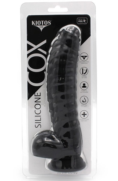 Kiotos COX Black 044 Silicone 22cm - Dildo 3
