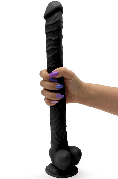 Kiotos Cox Mega Black 05 40cm - XL Dildo 1