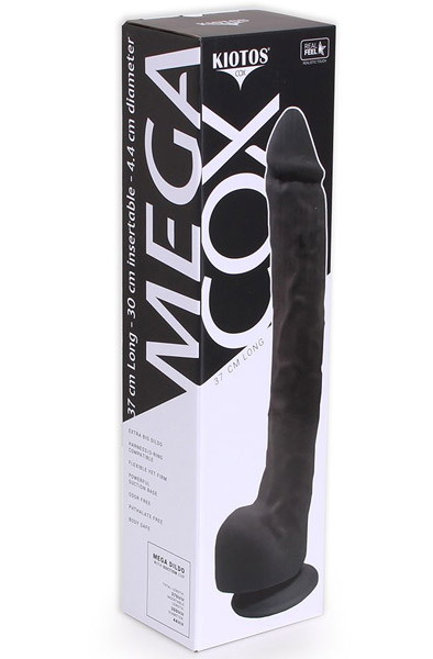 Kiotos Cox MEGA Black 37cm - XL Dildo 3